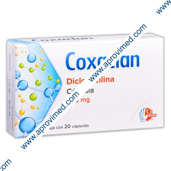 COXACLAN c/20 CAPS. 500 MG.