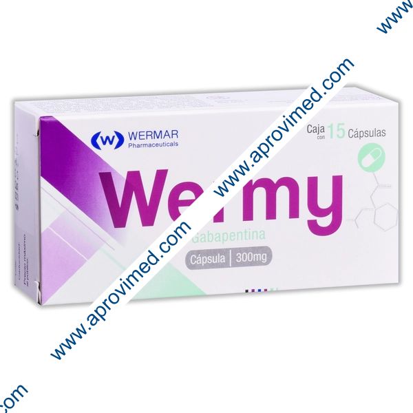 WERMY c/15 CAPS. 300 MG.