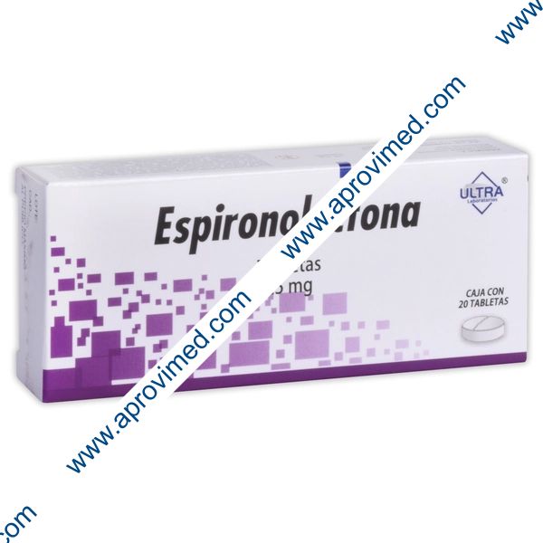 ESPIRONOLACTONA (Ultra) c/20 TABS. 25 MG.