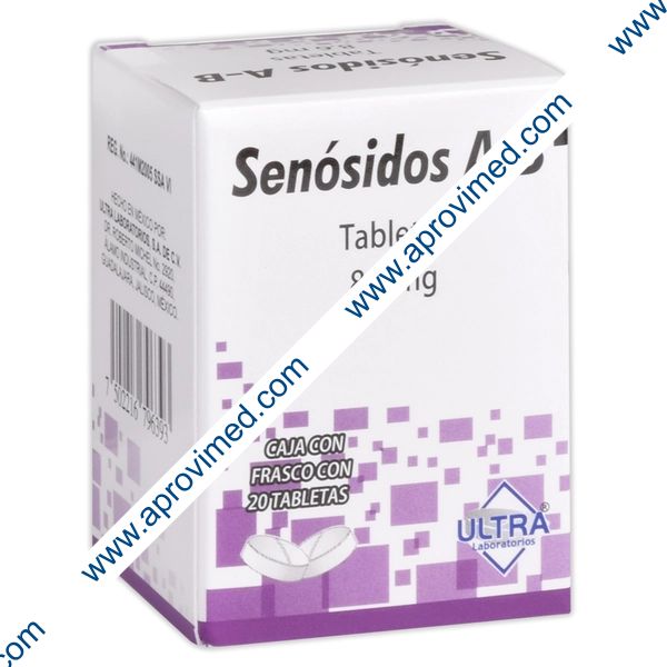 SENÓSIDOS A-B (Ultra) c/20 TABS. 8.6 MG.