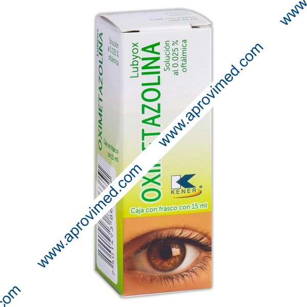LUBYOX SOL. Oftálmica al 0.025% Fco. Gotero 15 ML.