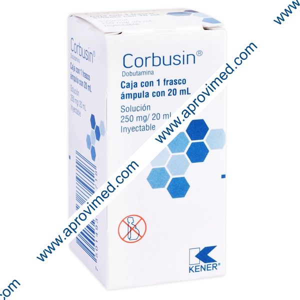 CORBUSIN Sol. Iny. c/1 FCO. AMP. 250 MG/20 ML.