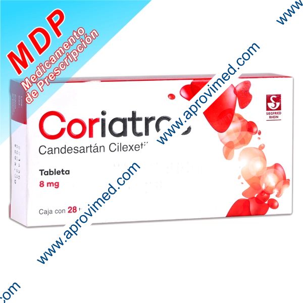 CORIATROS c/28 TABS. 8 MG.