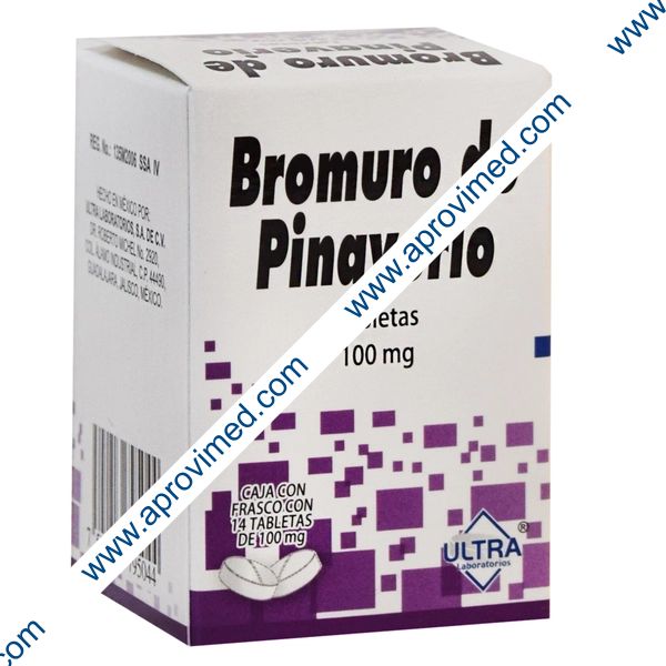 BROMURO DE PINAVERIO (Ultra) c/14 TABS. 100 MG.