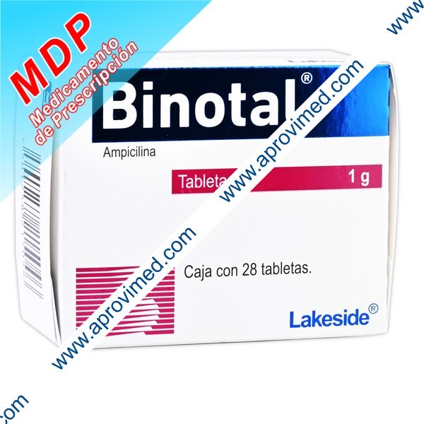 BINOTAL c/28 TABLETAS 1 G.