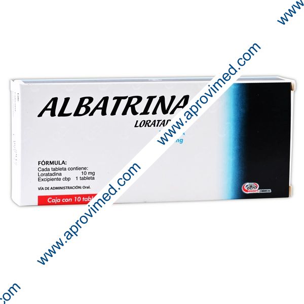 ALBATRINA c/10 TABS. 10 MG.
