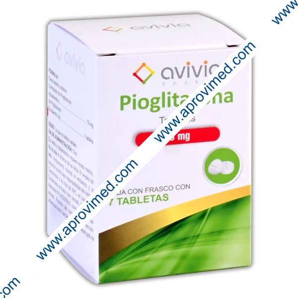 PIOGLITAZONA (Avivia) c/7 TABS. 15 MG.