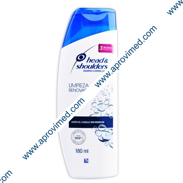 HEAD&SHOULDERS Limpieza Renovadora SHAMPOO Fco. 180 ML.
