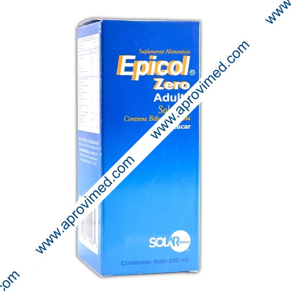 EPICOL Zero ADULTO SOLUCIÓN Sin Azúcar Fco. 240 ML.
