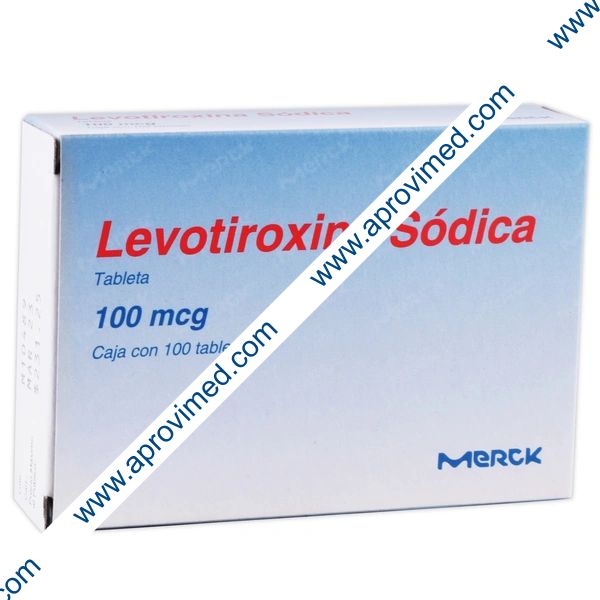 LEVOTIROXINA SÓDICA (Merck) c/100 TABS. 100 MCG.