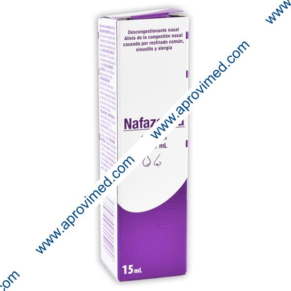NAFAZOLINA (Grin) Sol. Nasal Fco. Atomizador 15 ML. 1 MG/1 ML.