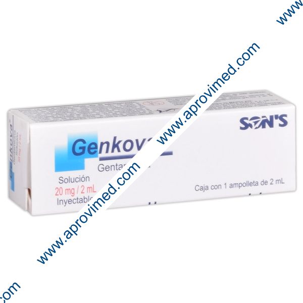 GENKOVA Sol. Iny. c/1 AMPTA. 20 MG/2 ML.