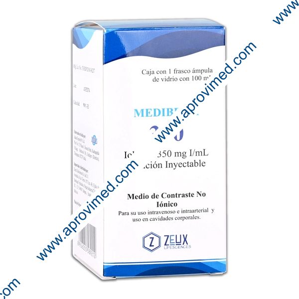 MEDIBRUX Sol. Iny. c/1 FCO. AMP. 100 ML. 350 MG/1 ML.