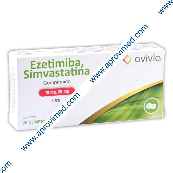 EZETIMIBA/SIMVASTATINA (Avivia) c/28 TABS. 10/20 MG.