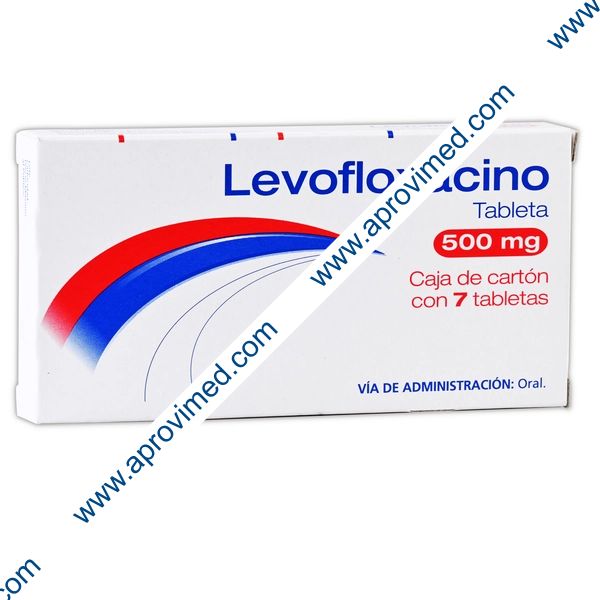 LEVOFLOXACINO (Neolpharma) c/7 TABS. 500 MG.