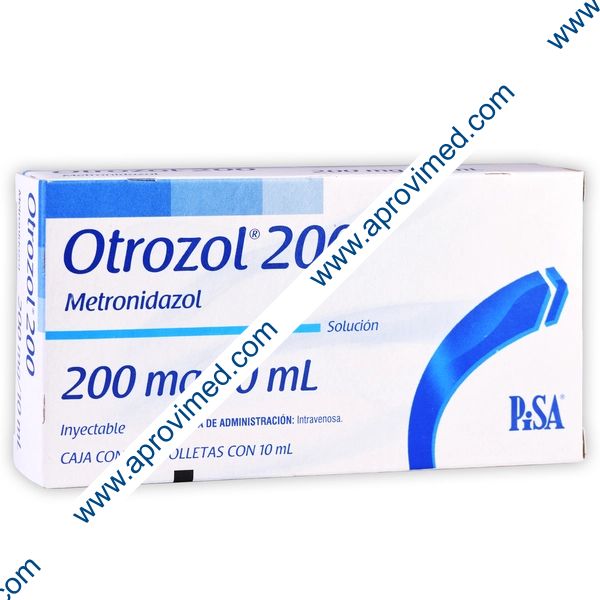 OTROZOL 200 Sol. Iny. c/2 AMPTAS. 200 MG/10 ML.
