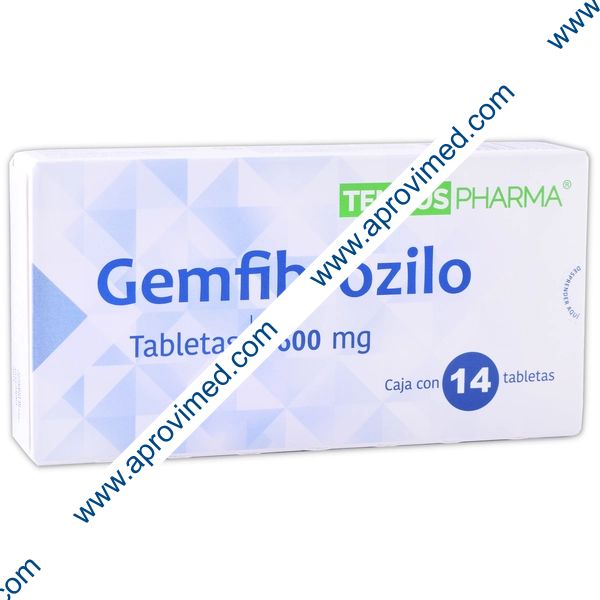 GEMFIBROZILO (TempusPharma) c/14 TABS. 600 MG.