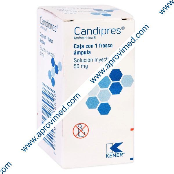 CANDIPRES Sol. Iny. c/1 FCO. AMP. 50 MG.