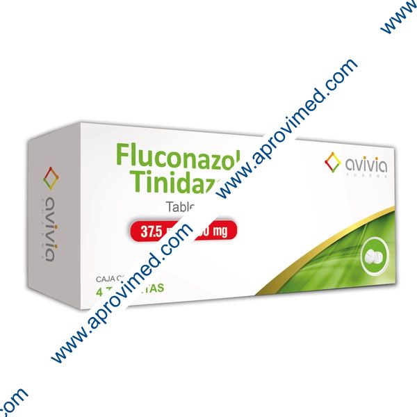 FLUCONAZOL/TINIDAZOL (Avivia) c/4 TABS. 37.5/500 MG.