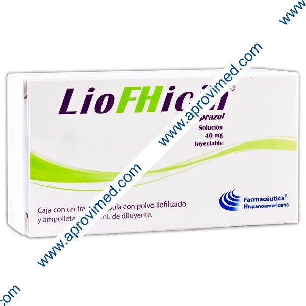 LIOFHICIN Sol. Iny. c/1 FCO. AMP. 40 MG/10 ML.