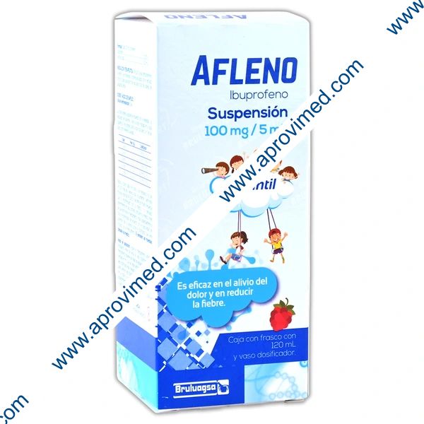 AFLENO SUSP. Infantil Fco. 120 ML. 100 MG/5 ML.
