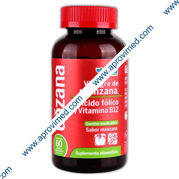GOZANA c/60 Gomitas Masticables 3 G.