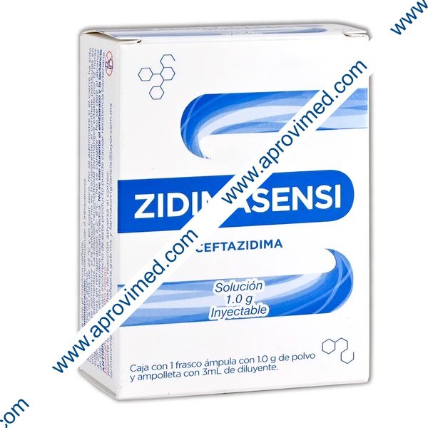ZIDIMASENSI Sol. Iny. IM. ó IV. c/1 FCO. AMP. 1 G/3 ML.