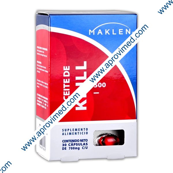 ACEITE DE KRILL (Maklen) c/30 CAPS. 700 MG.