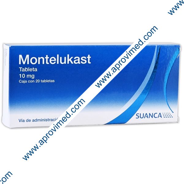 MONTELUKAST (Suanca) c/20 TABS. 10 MG.