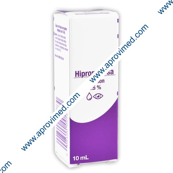 HIPROMELOSA (Grin) Sol. Oft. 0.5% Fco. Gotero 10 ML.
