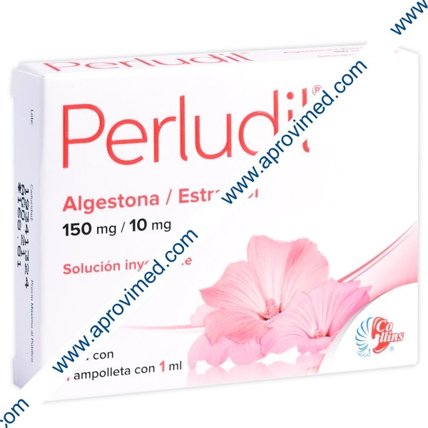 PERLUDIL Sol. Iny. c/1 AMPTA. 150-10 MG/1 ML.