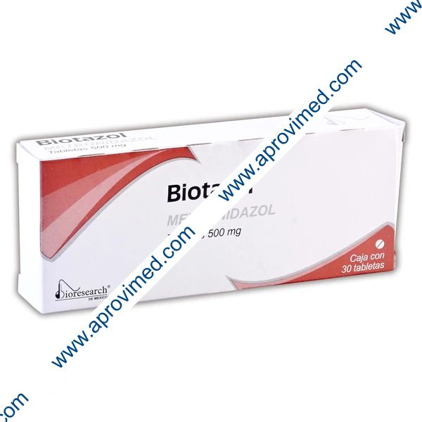 BIOTAZOL c/30 TABS. 500 MG.