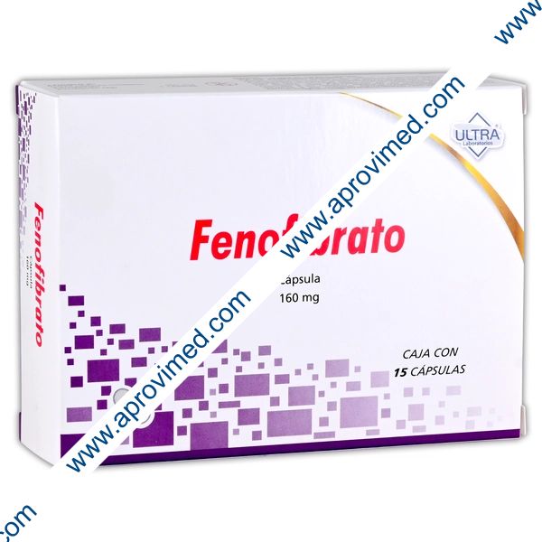 FENOFIBRATO (Ultra) c/15 CAPS. 160 MG.