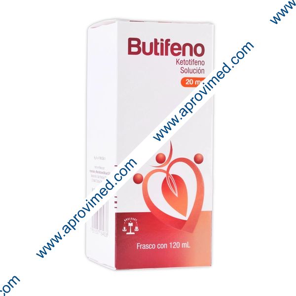 BUTIFENO SOLUCIÓN Fco. 120 ML. 20 MG/100 ML.