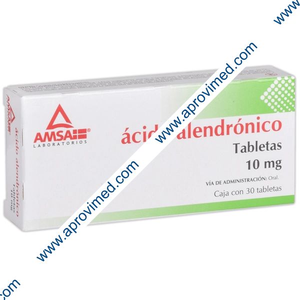 ÁCIDO ALENDRÓNICO (Amsa) c/30 TABS. 10 MG.