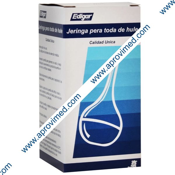 JERINGA PERA TODA HULE (Edigar) No.5 Caja c/1 Pza.