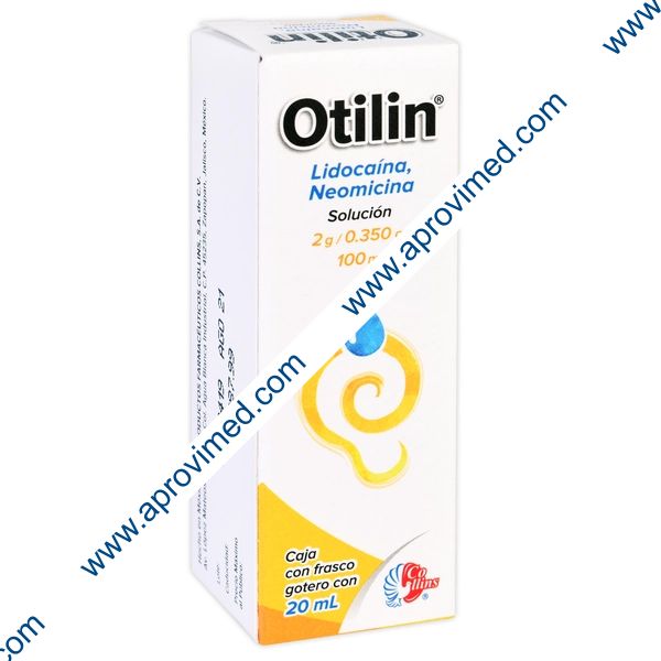 OTILIN SOL. ÓTICA Fco. Gotero 20 ML. 2 G-0.350 G/100 ML.