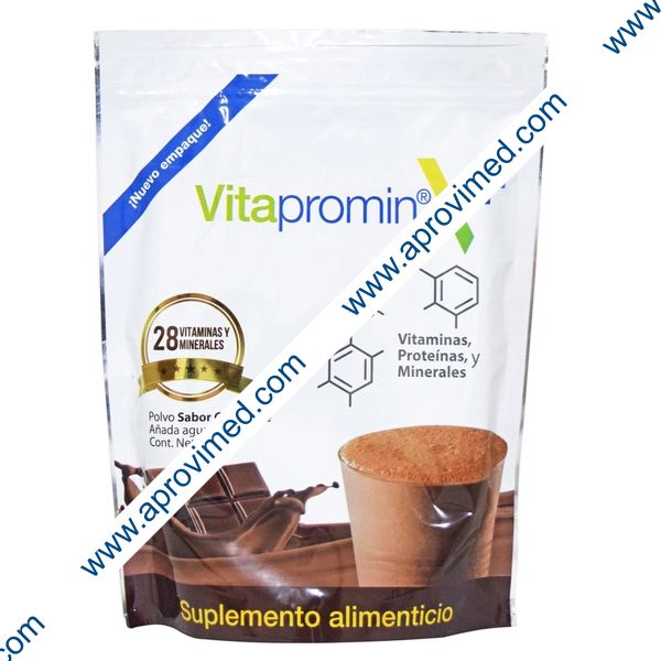 VITAPROMIN POLVO Sabor Chocolate BOLSA c/400 G.