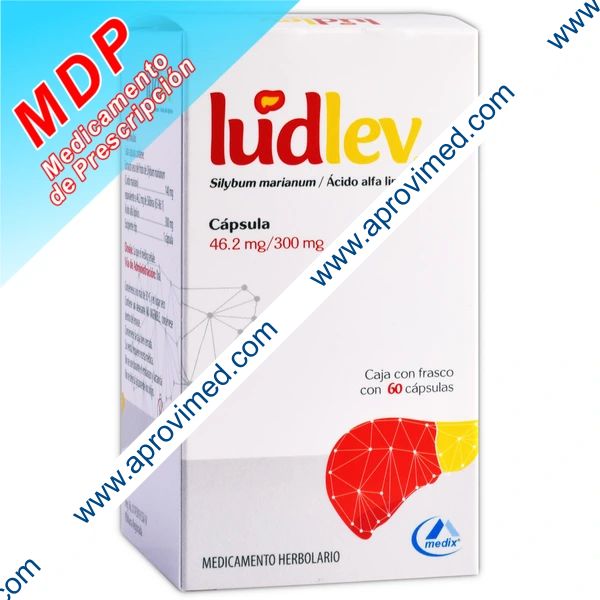 LUDLEV c/60 CAPS. 46.2/300 MG.