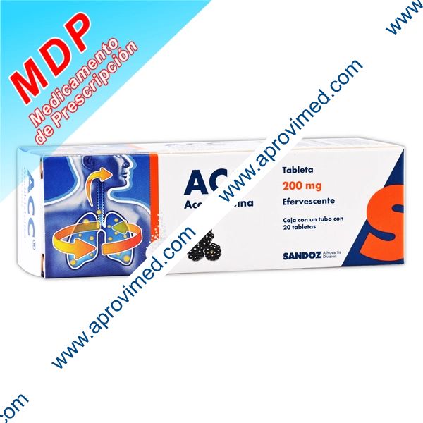 ACC c/20 TABS. EFERVESCENTES 200 MG.