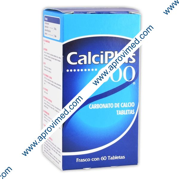 CALCIPLUS 600 c/60 TABS. 600 MG.