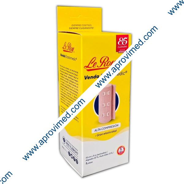 VENDA ELASTOMEDIC (Le Roy) A: 15cm. L: 5mt. c/1 Pza.