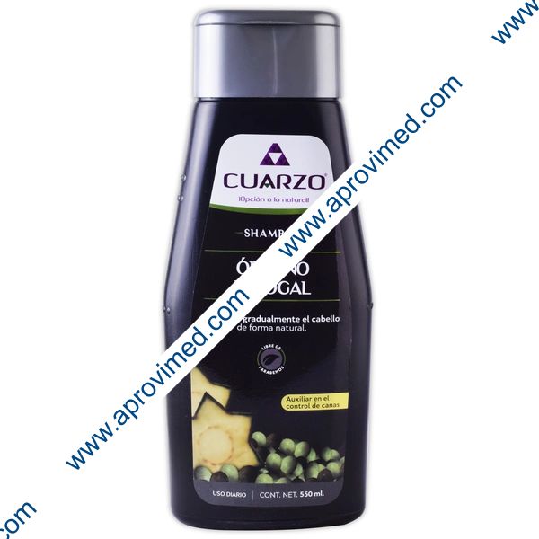 SHAMPOO ORGANO Y NOGAL (Cuarzo) 550 ML.