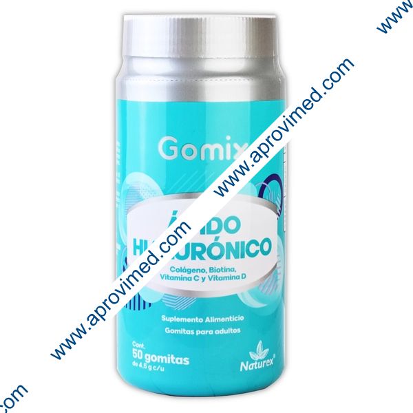 GOMIX (Ácido Hialurónico+) ADULTO Fco. c/50 GOMITAS 4.5 G.