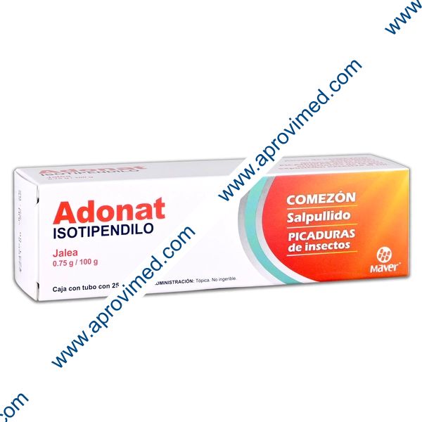 ADONAT JALEA TÓPICA Tubo c/25 G. 0.75 G/100 G.