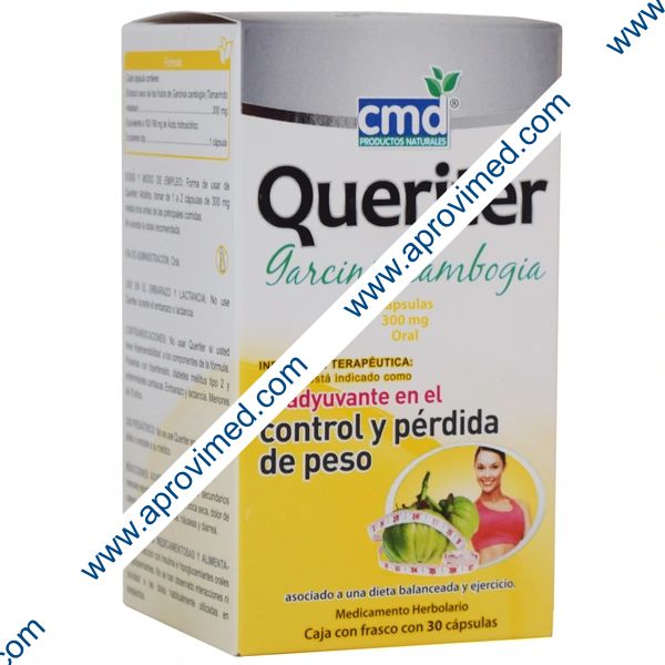 QUERITER c/30 CAPS. 300 MG.