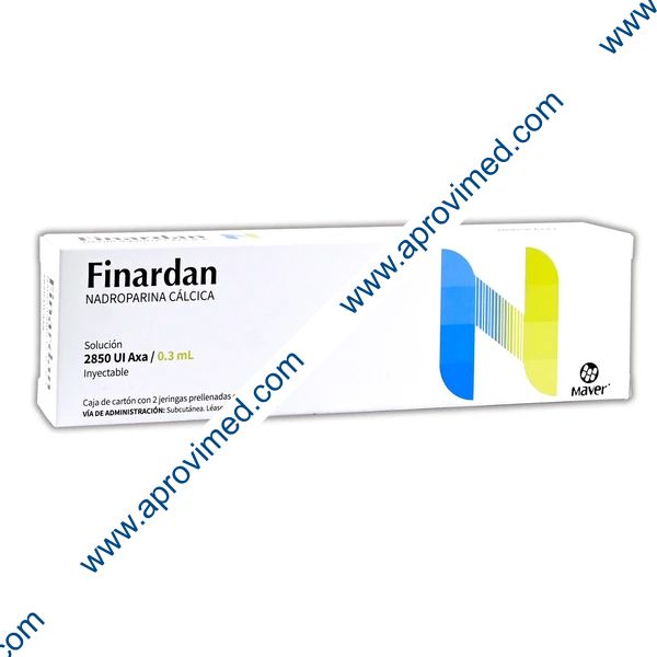 FINARDAN Sol. Iny. c/2 JGAS. Prellenadas 2,850 UI Axa/0.3 ML.
