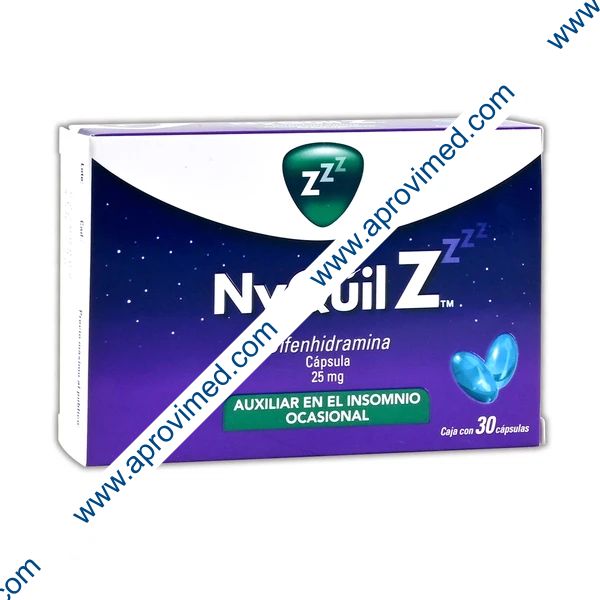 NYQUIL Z c/30 CAPS. 25 MG.