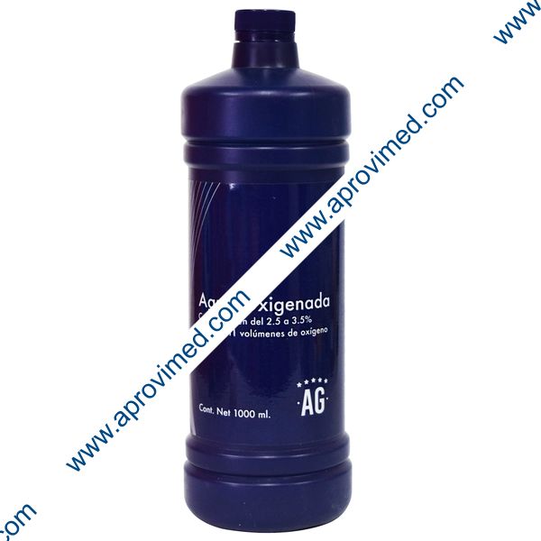 AGUA OXIGENADA (AG) SOLUCION al 3.5% Fco. 1000 ML.