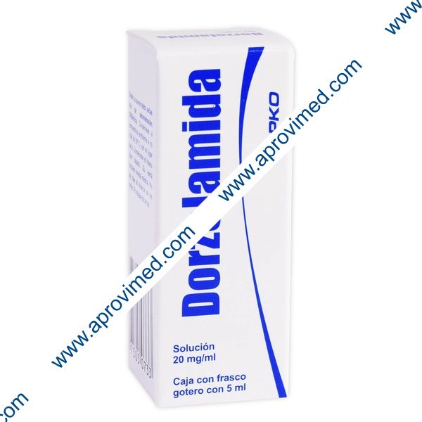 DORZOLAMIDA (Opko) SOL. OFT. Fco. Gotero 5 ML. 20 MG/1 ML.